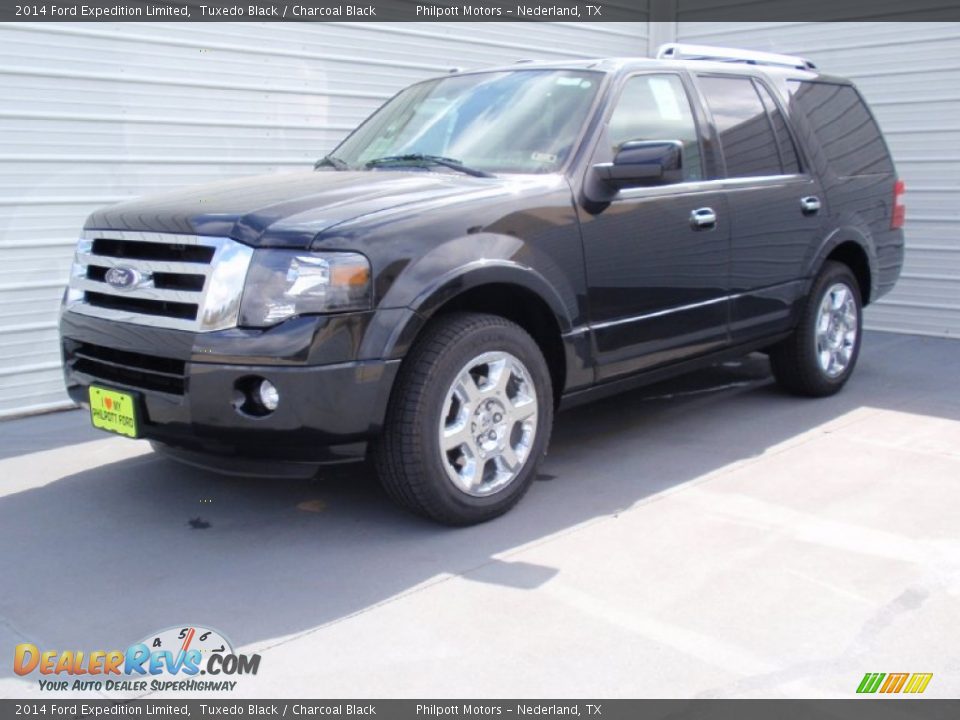 2014 Ford Expedition Limited Tuxedo Black / Charcoal Black Photo #7