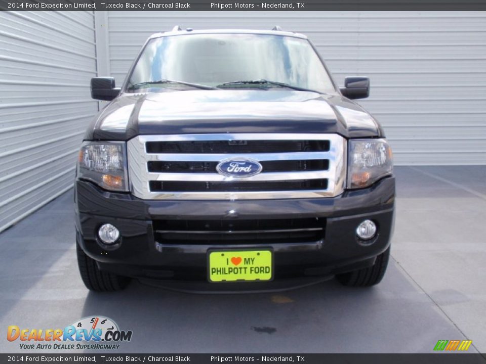 2014 Ford Expedition Limited Tuxedo Black / Charcoal Black Photo #8