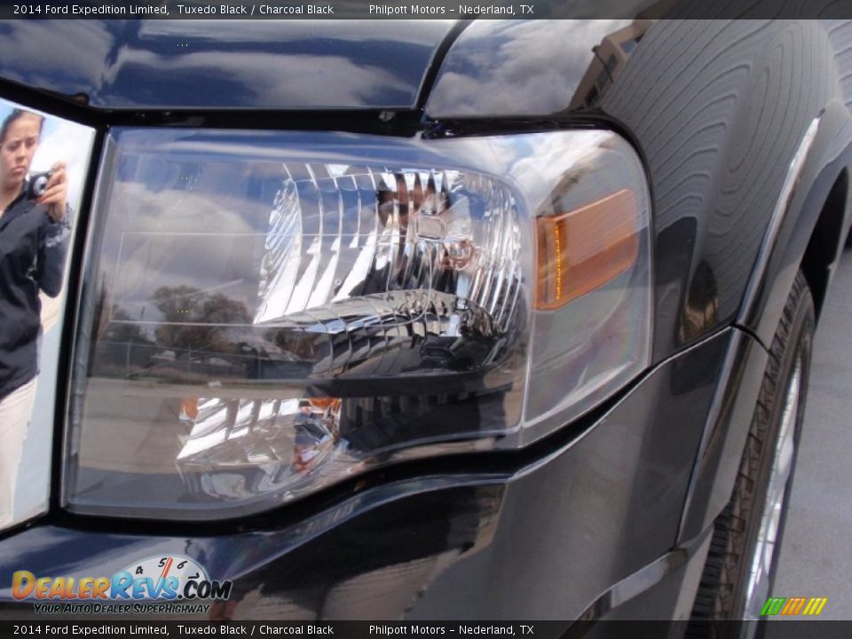 2014 Ford Expedition Limited Tuxedo Black / Charcoal Black Photo #9