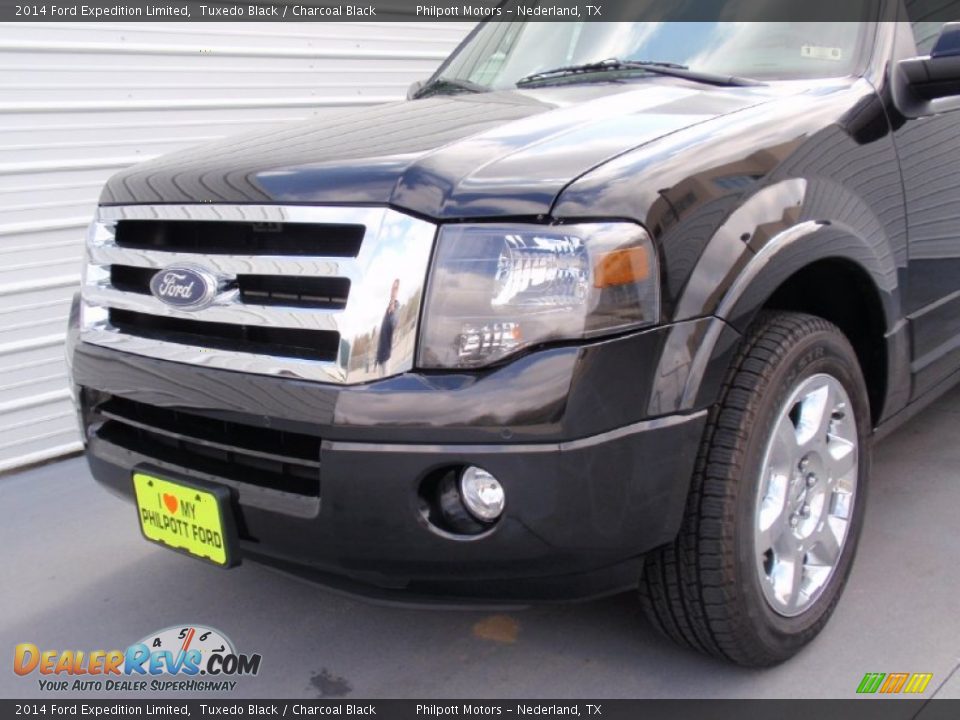 2014 Ford Expedition Limited Tuxedo Black / Charcoal Black Photo #11