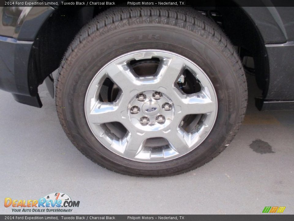 2014 Ford Expedition Limited Tuxedo Black / Charcoal Black Photo #12