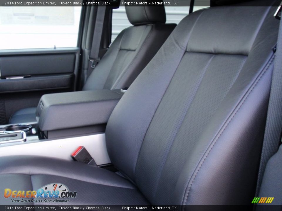 2014 Ford Expedition Limited Tuxedo Black / Charcoal Black Photo #33