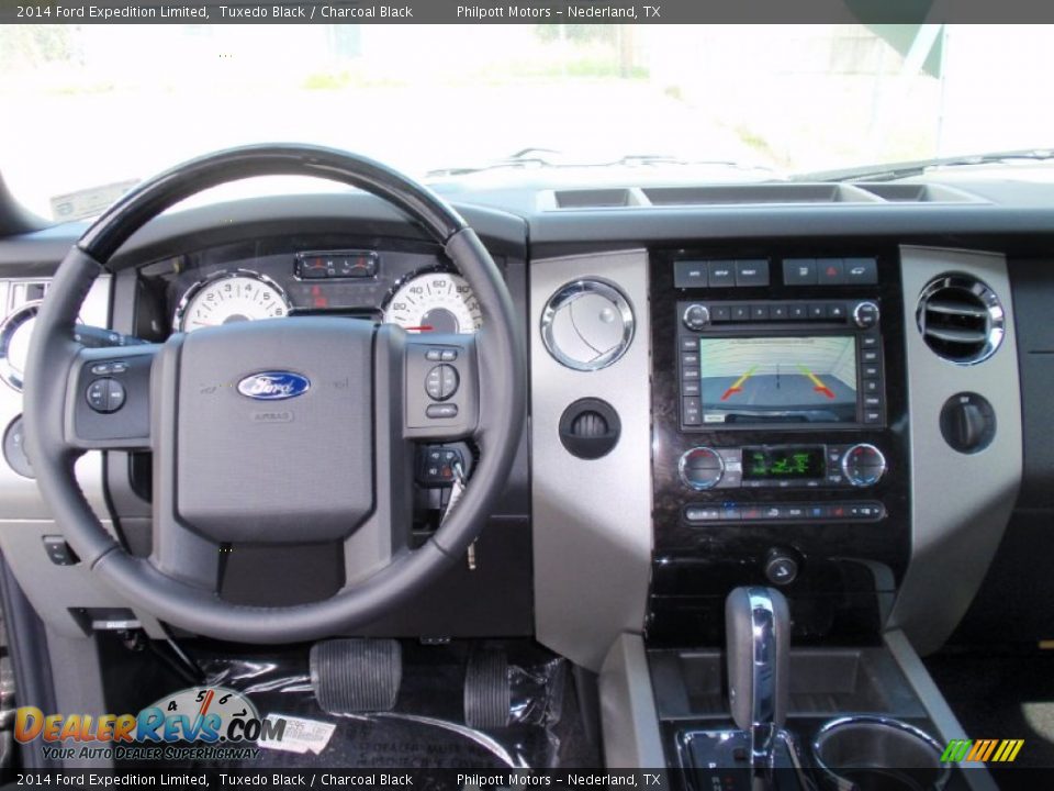 2014 Ford Expedition Limited Tuxedo Black / Charcoal Black Photo #36