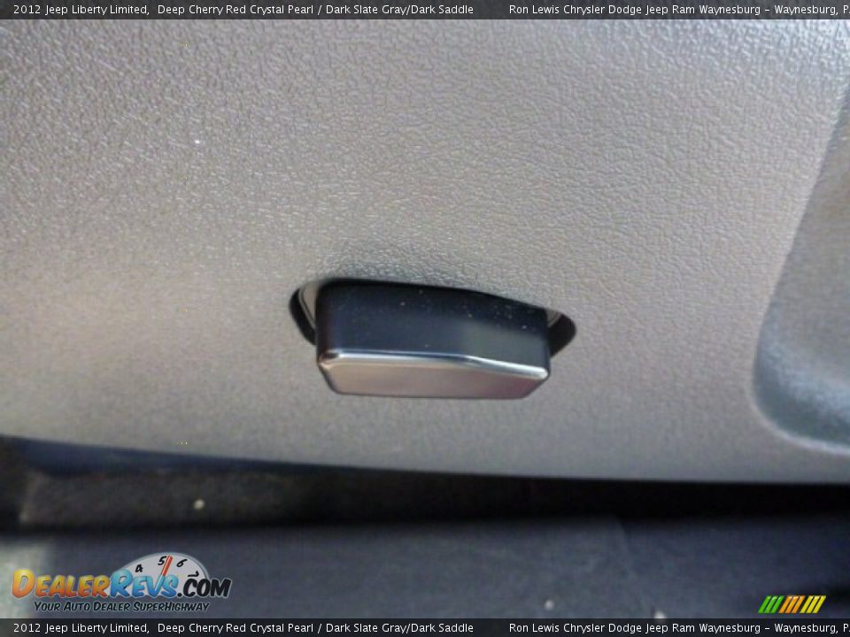 2012 Jeep Liberty Limited Deep Cherry Red Crystal Pearl / Dark Slate Gray/Dark Saddle Photo #14