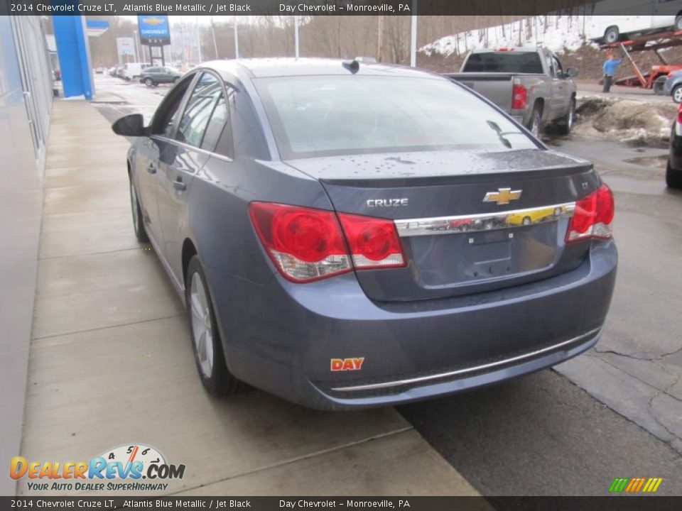2014 Chevrolet Cruze LT Atlantis Blue Metallic / Jet Black Photo #6