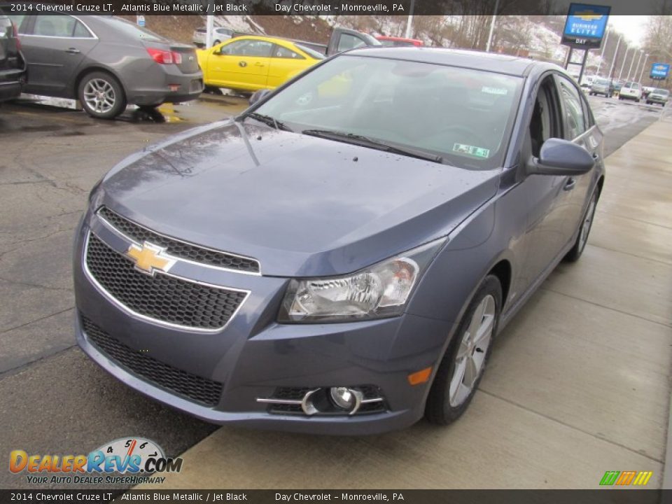 2014 Chevrolet Cruze LT Atlantis Blue Metallic / Jet Black Photo #7
