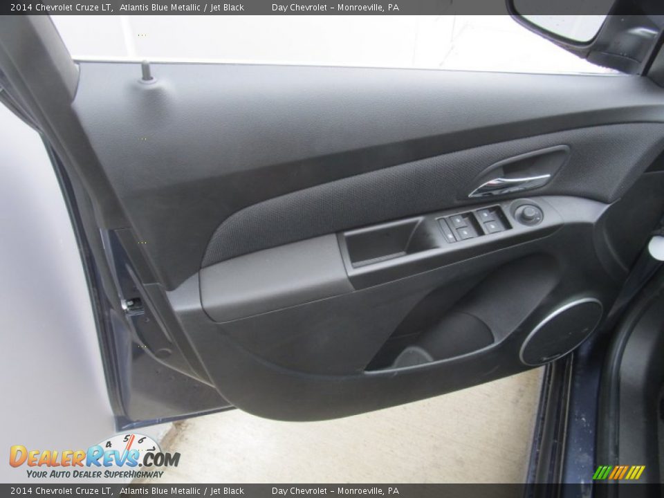 2014 Chevrolet Cruze LT Atlantis Blue Metallic / Jet Black Photo #10