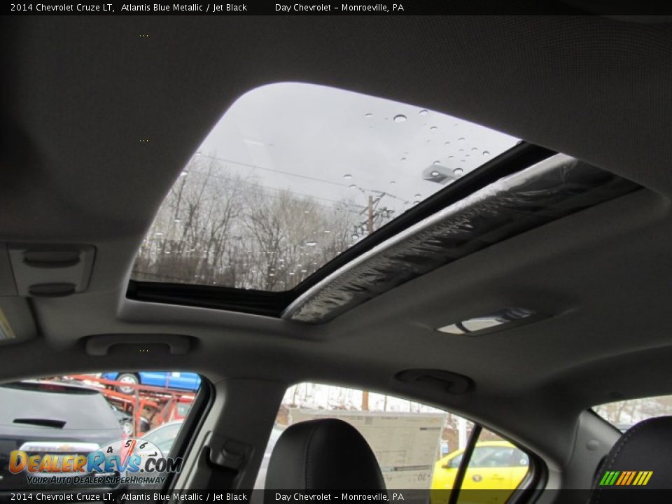 2014 Chevrolet Cruze LT Atlantis Blue Metallic / Jet Black Photo #11