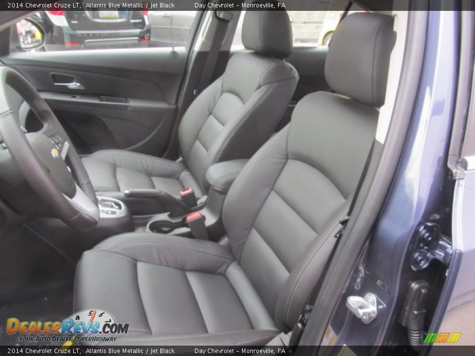 2014 Chevrolet Cruze LT Atlantis Blue Metallic / Jet Black Photo #12
