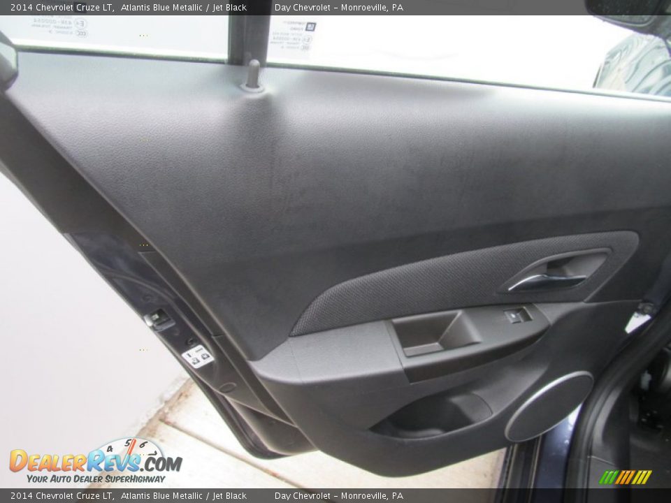 2014 Chevrolet Cruze LT Atlantis Blue Metallic / Jet Black Photo #14