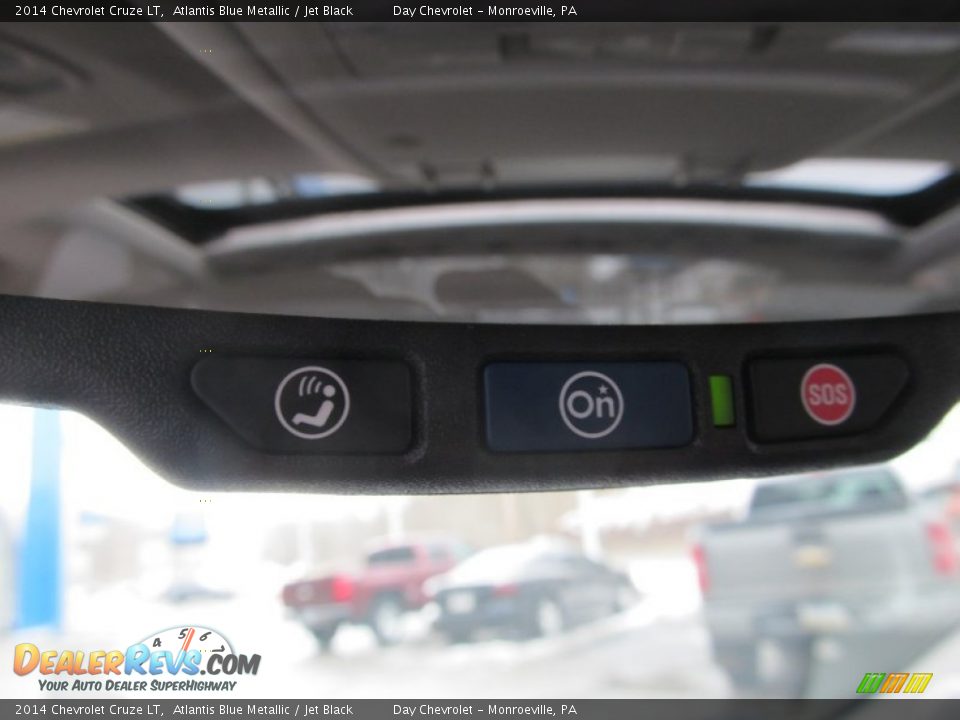 2014 Chevrolet Cruze LT Atlantis Blue Metallic / Jet Black Photo #18