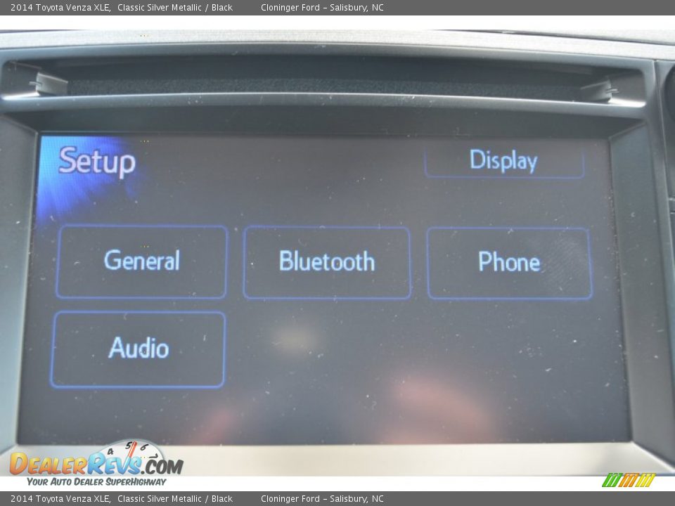 2014 Toyota Venza XLE Classic Silver Metallic / Black Photo #14