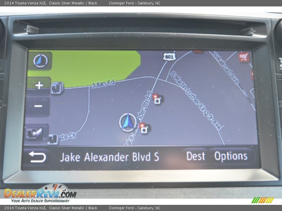 2014 Toyota Venza XLE Classic Silver Metallic / Black Photo #16