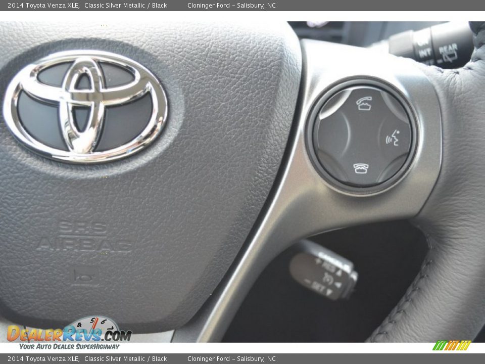 2014 Toyota Venza XLE Classic Silver Metallic / Black Photo #25
