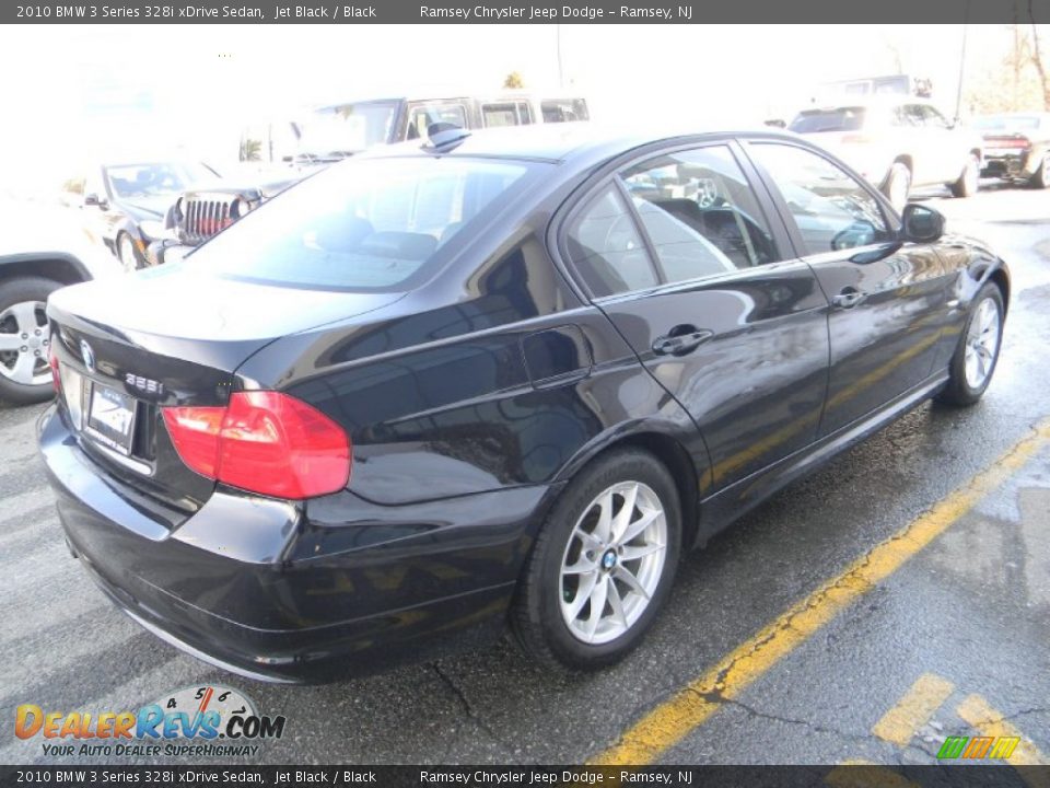 2010 BMW 3 Series 328i xDrive Sedan Jet Black / Black Photo #6