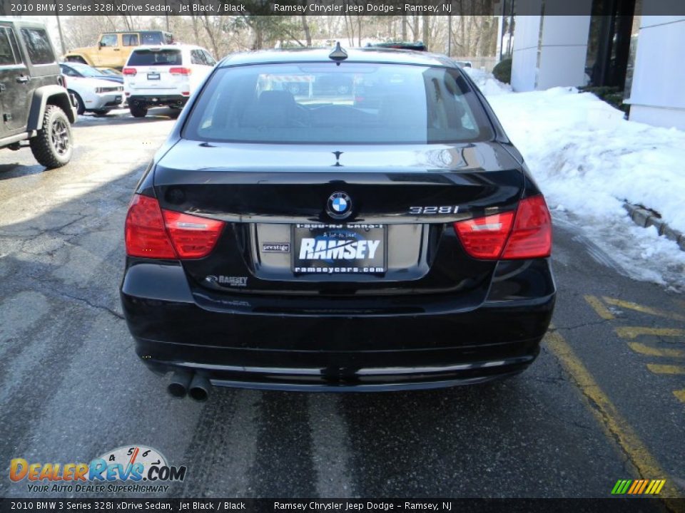 2010 BMW 3 Series 328i xDrive Sedan Jet Black / Black Photo #7