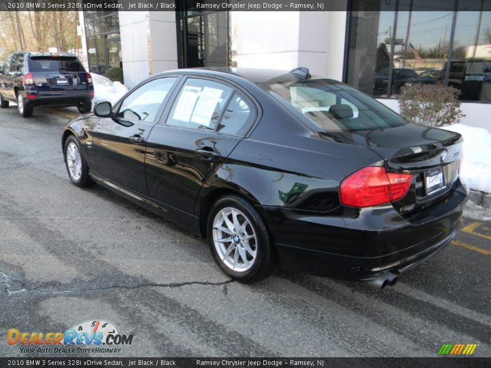 2010 BMW 3 Series 328i xDrive Sedan Jet Black / Black Photo #9