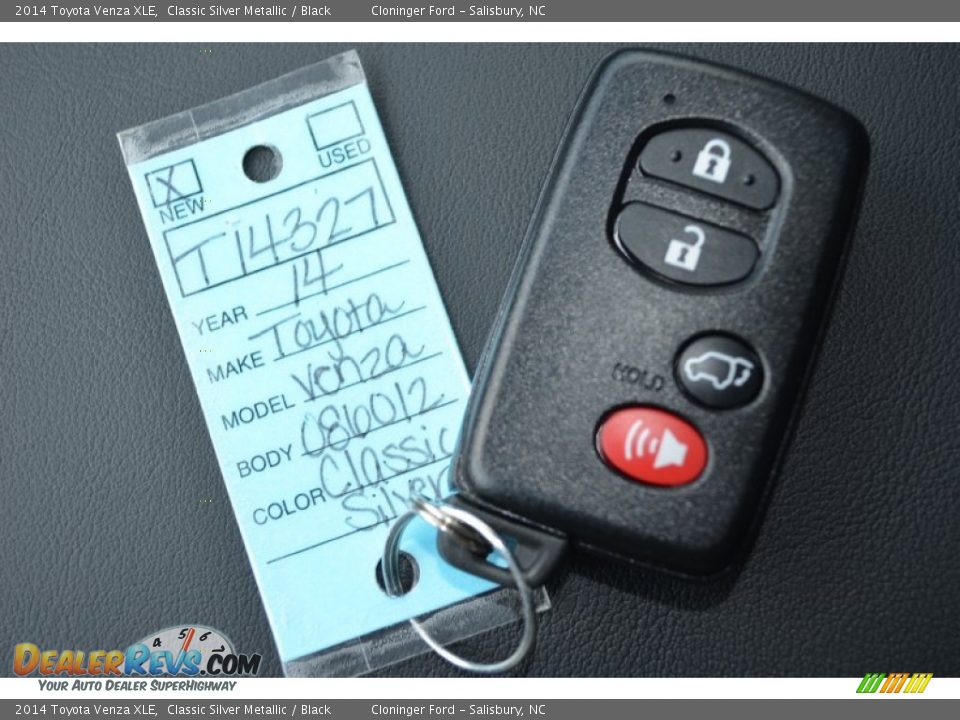 2014 Toyota Venza XLE Classic Silver Metallic / Black Photo #30