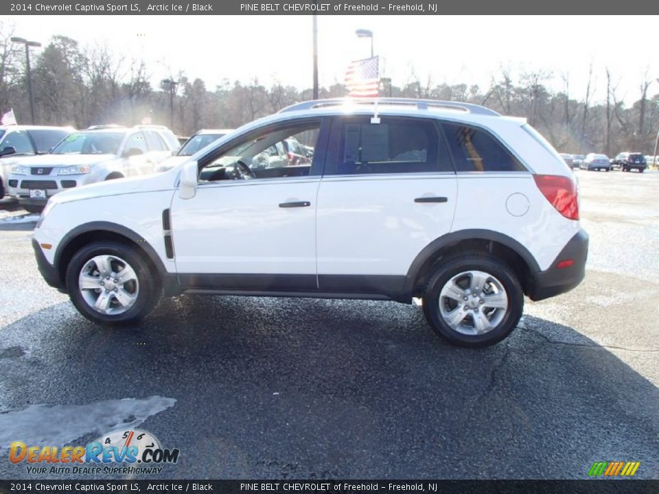 2014 Chevrolet Captiva Sport LS Arctic Ice / Black Photo #6