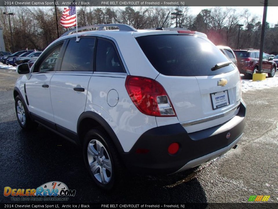 2014 Chevrolet Captiva Sport LS Arctic Ice / Black Photo #9