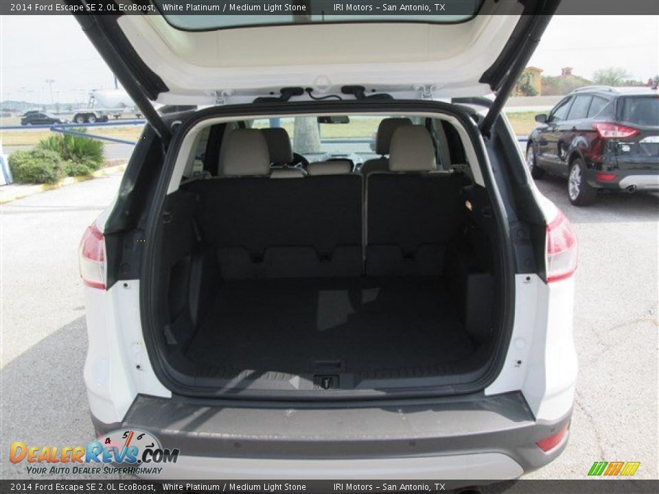 2014 Ford Escape SE 2.0L EcoBoost White Platinum / Medium Light Stone Photo #6