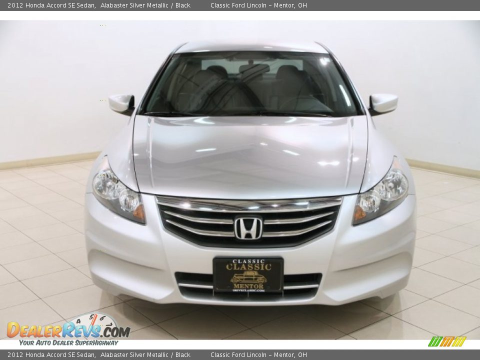 2012 Honda Accord SE Sedan Alabaster Silver Metallic / Black Photo #2
