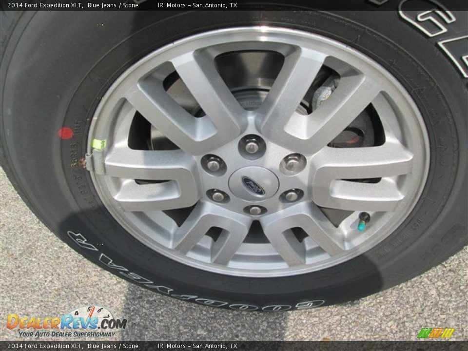 2014 Ford Expedition XLT Blue Jeans / Stone Photo #3