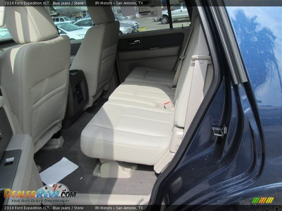 2014 Ford Expedition XLT Blue Jeans / Stone Photo #8