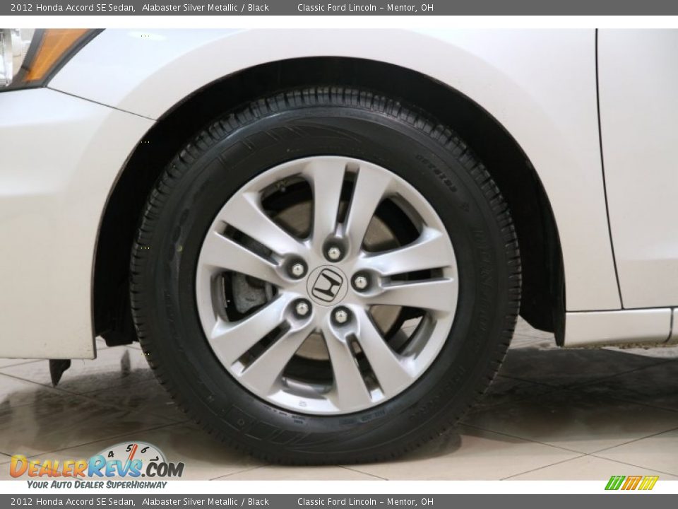 2012 Honda Accord SE Sedan Alabaster Silver Metallic / Black Photo #20