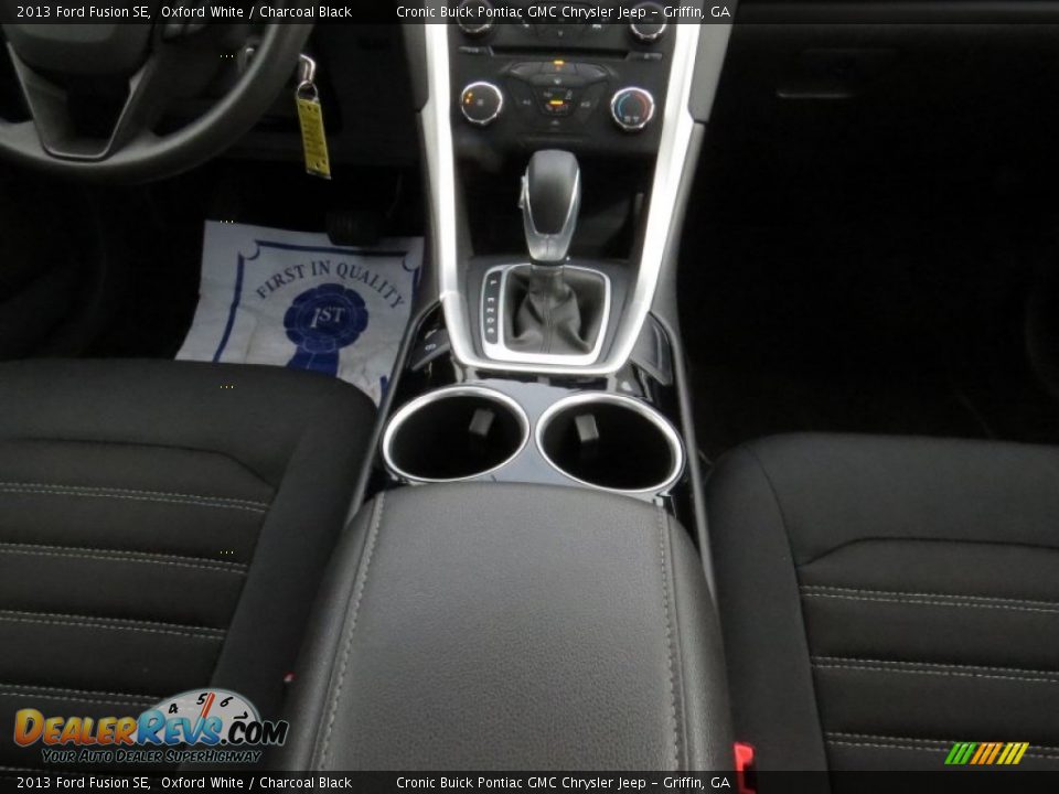 2013 Ford Fusion SE Oxford White / Charcoal Black Photo #18
