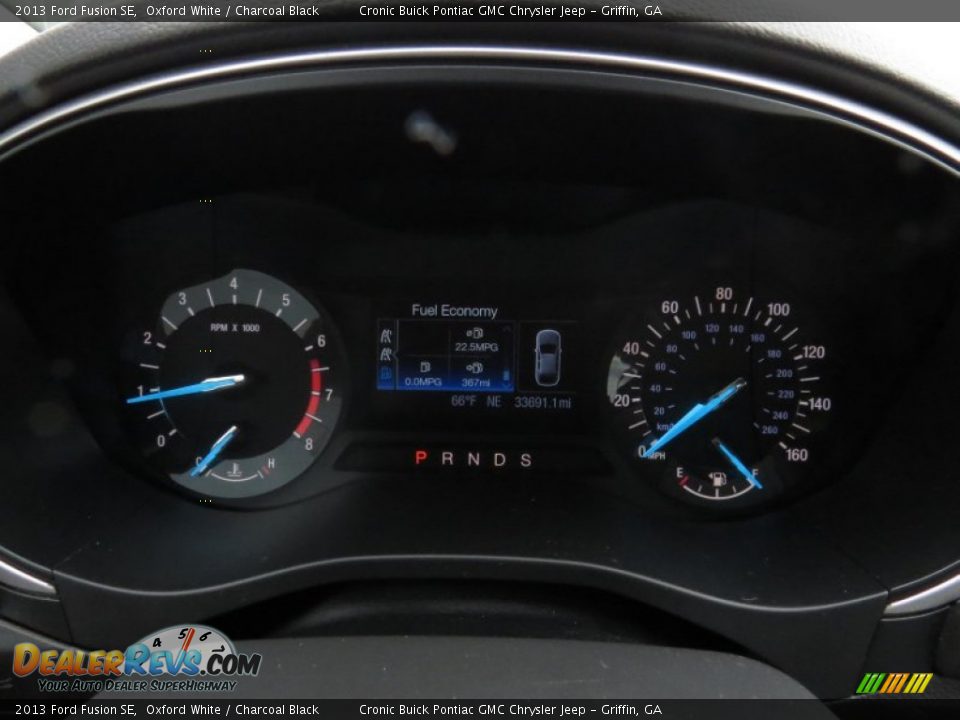 2013 Ford Fusion SE Oxford White / Charcoal Black Photo #20