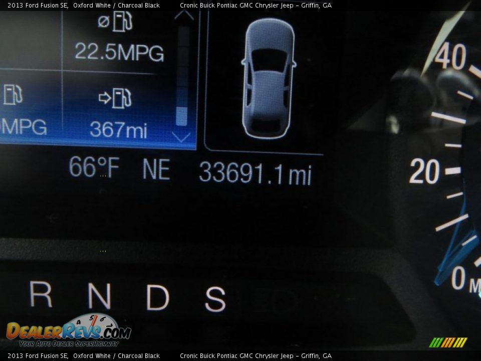 2013 Ford Fusion SE Oxford White / Charcoal Black Photo #21