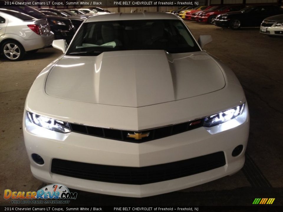 2014 Chevrolet Camaro LT Coupe Summit White / Black Photo #2