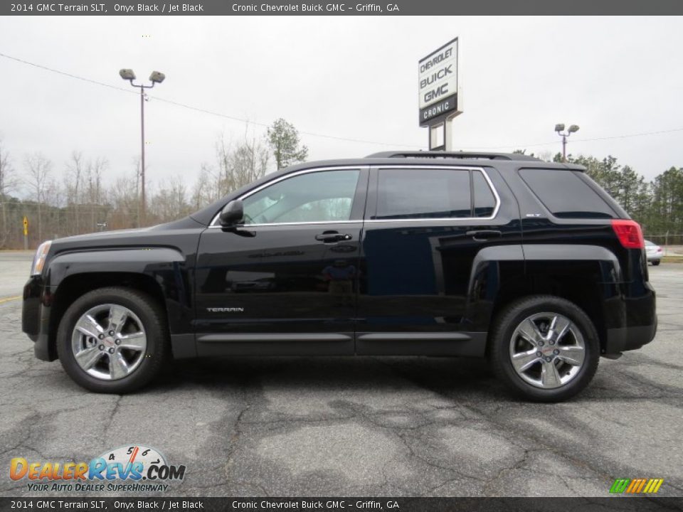 2014 GMC Terrain SLT Onyx Black / Jet Black Photo #4