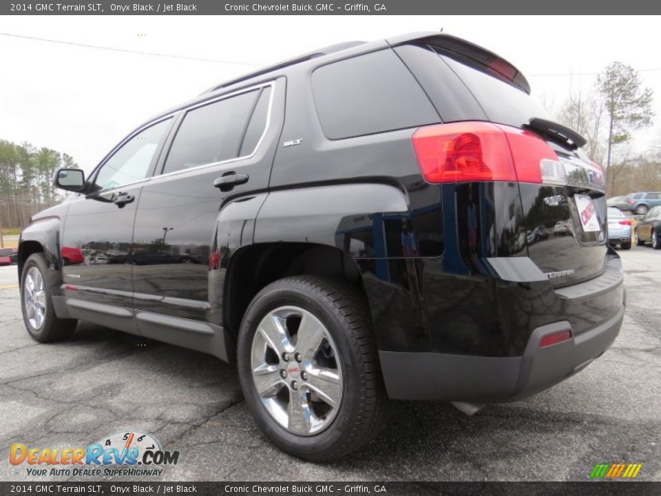 2014 GMC Terrain SLT Onyx Black / Jet Black Photo #5