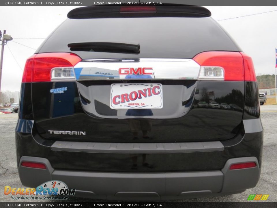 2014 GMC Terrain SLT Onyx Black / Jet Black Photo #6