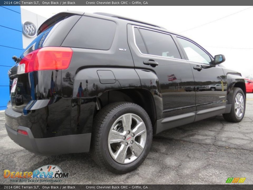 2014 GMC Terrain SLT Onyx Black / Jet Black Photo #7