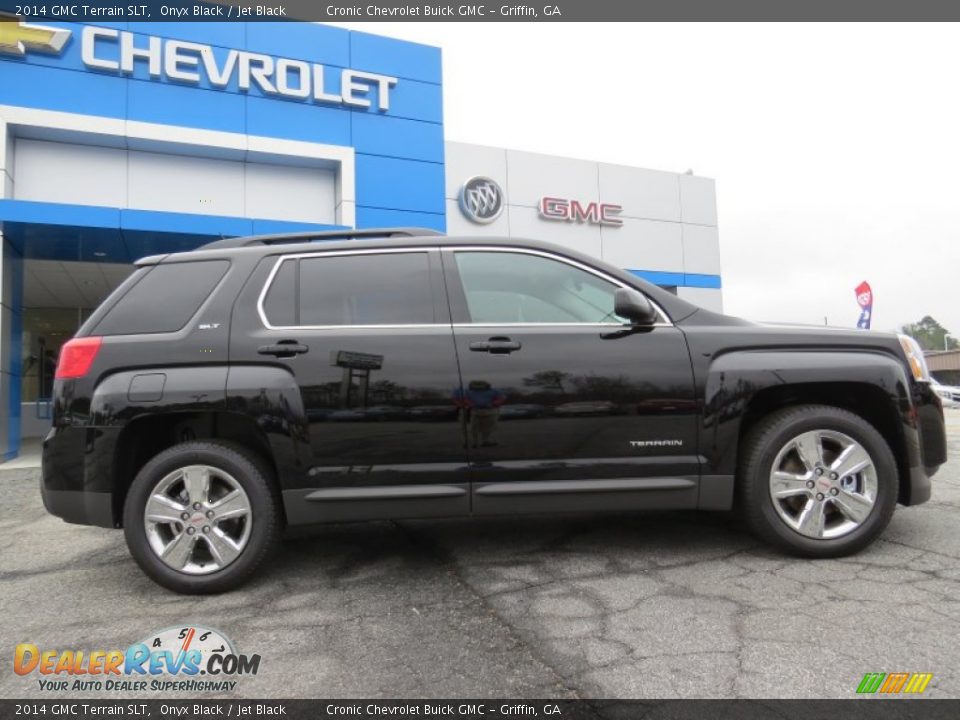 2014 GMC Terrain SLT Onyx Black / Jet Black Photo #8