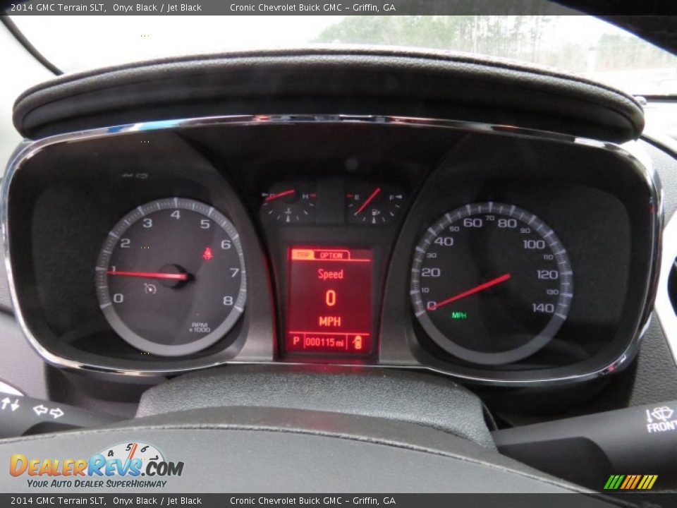 2014 GMC Terrain SLT Onyx Black / Jet Black Photo #15