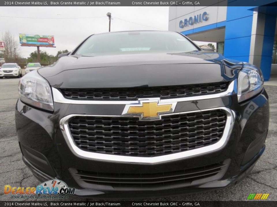 2014 Chevrolet Malibu LS Black Granite Metallic / Jet Black/Titanium Photo #2