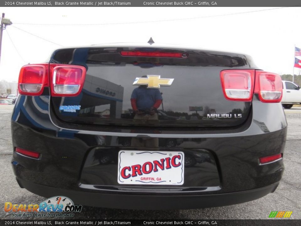 2014 Chevrolet Malibu LS Black Granite Metallic / Jet Black/Titanium Photo #6