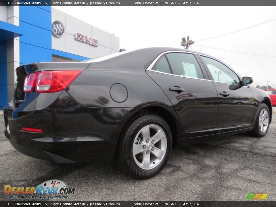2014 Chevrolet Malibu LS Black Granite Metallic / Jet Black/Titanium Photo #7