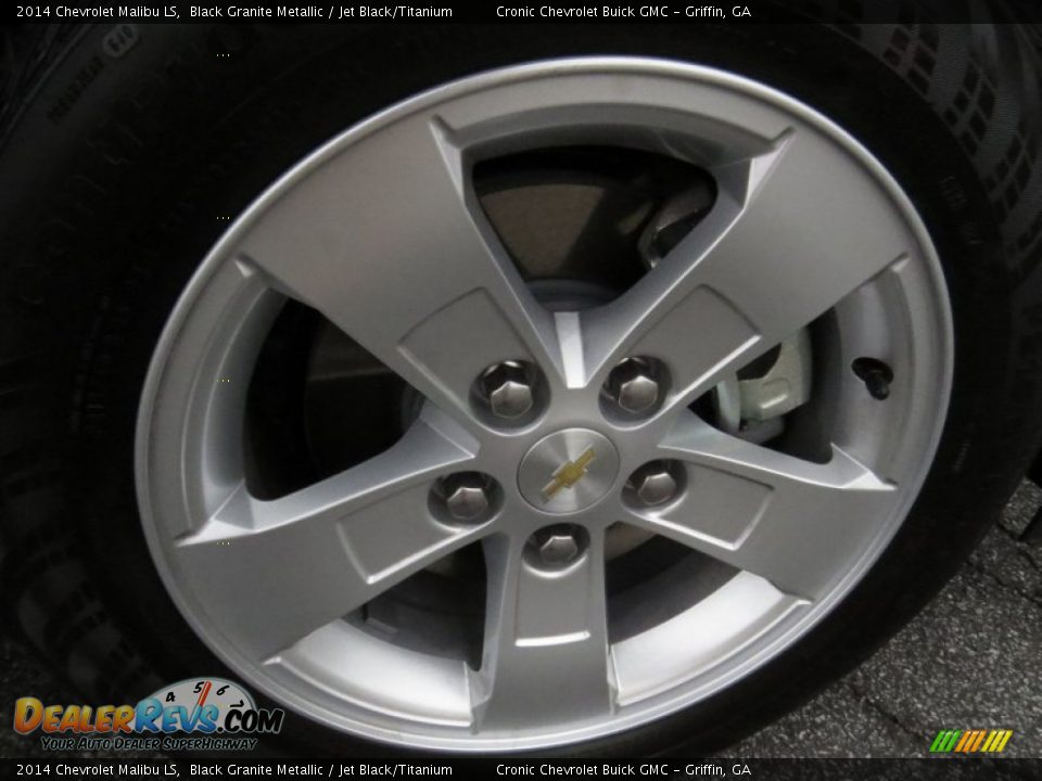2014 Chevrolet Malibu LS Black Granite Metallic / Jet Black/Titanium Photo #9
