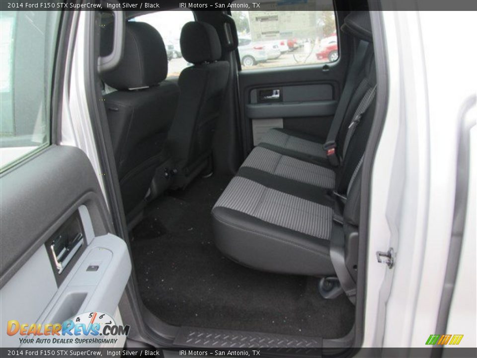 2014 Ford F150 STX SuperCrew Ingot Silver / Black Photo #8