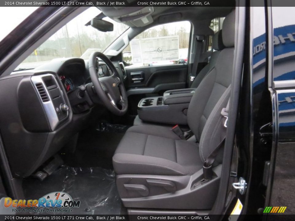 2014 Chevrolet Silverado 1500 LT Z71 Crew Cab Black / Jet Black Photo #11