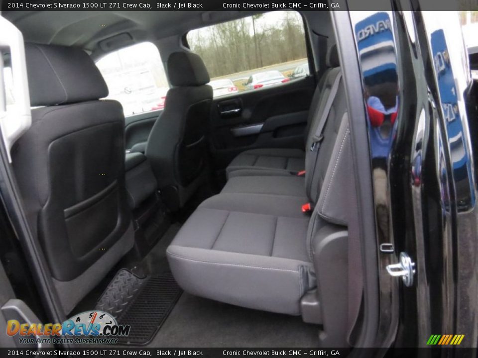 2014 Chevrolet Silverado 1500 LT Z71 Crew Cab Black / Jet Black Photo #12