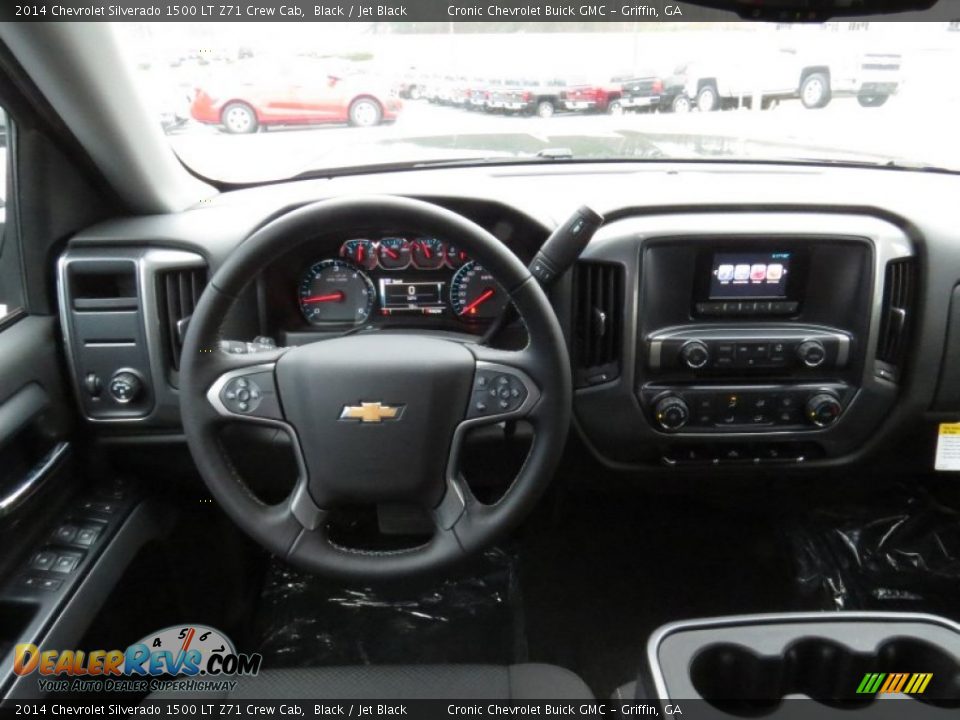 2014 Chevrolet Silverado 1500 LT Z71 Crew Cab Black / Jet Black Photo #13