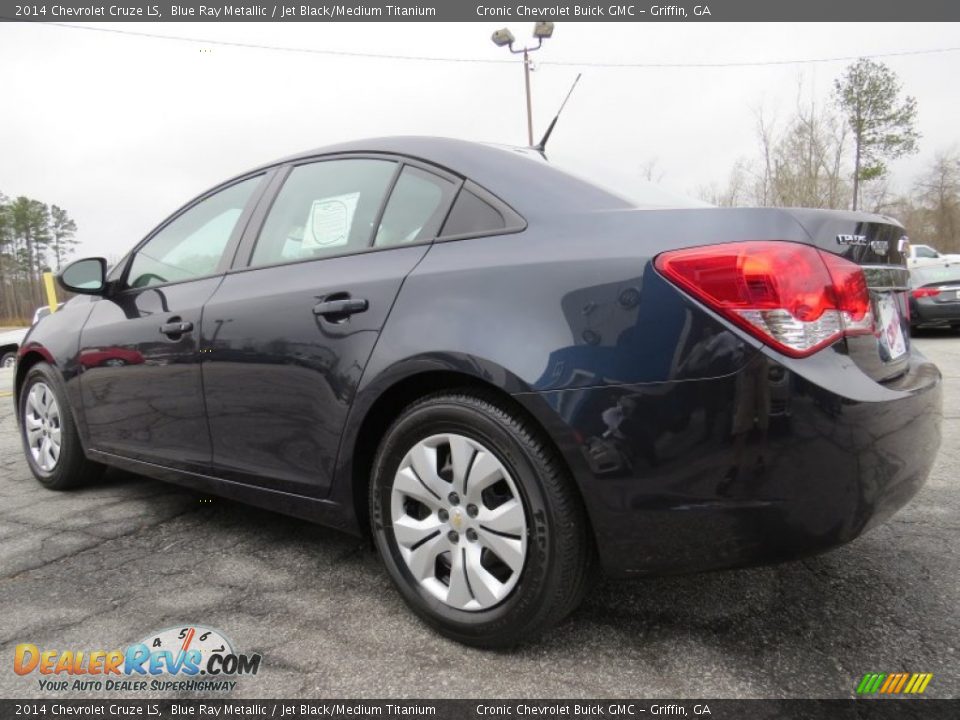 2014 Chevrolet Cruze LS Blue Ray Metallic / Jet Black/Medium Titanium Photo #5