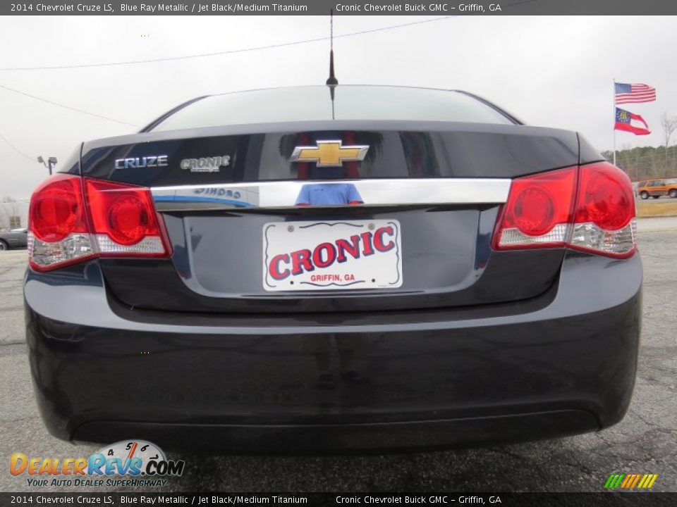 2014 Chevrolet Cruze LS Blue Ray Metallic / Jet Black/Medium Titanium Photo #6