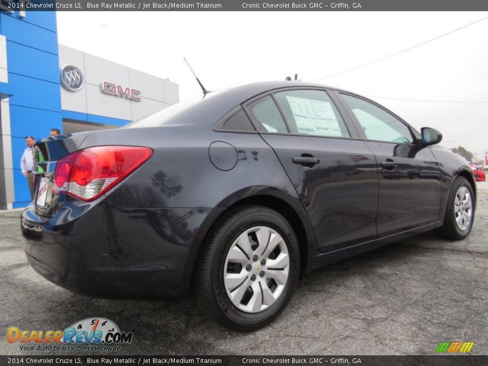 2014 Chevrolet Cruze LS Blue Ray Metallic / Jet Black/Medium Titanium Photo #7